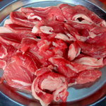 Hitsuji No Koya - 食べ放題の生ラム上肉（300g）は注文する回によって色々な部位が楽しめます