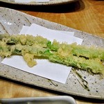 天ぷら処 こさか - アスパラガス（２本）の天ぷら