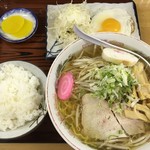味の五十番 - ラーメン定食・塩もやしこってり