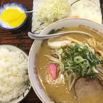 味の五十番 - ラーメン定食・味噌もやしこってり