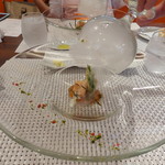 ビストロ ダイア - 瞬間スモークした鱒