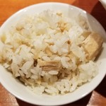 麺屋 六感堂 - チャーシュー炊き込みご飯（チャコ飯）