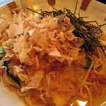 リュリュ 摂津本山店 - RYURYUもっと名物六甲おろしベーコン野菜スパゲティ