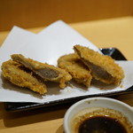 黒おでんと四季彩料理 まるだい - 黒はんぺんのフライ