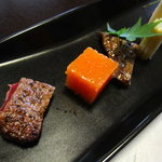 天毬 - 栃木和牛と季節の野菜