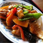 台湾料理　全家福 - 酢豚