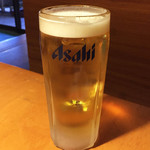 琉球酒場　游林屋 - アサヒスーパードライ。300円