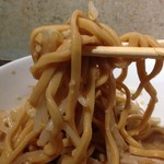 麺処 マゼル - 極太平打ち麺