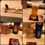 にかい笹木 - 宝剣＆雨後の月