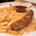 わいん食堂 Chez とし - 2018.5 スイーネロパロマイタリア産黒豚ソーセージ（950円）