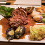 わいん食堂 Chez とし - 2018.5 マグレカナールのロースト（4,900円）