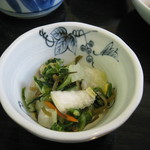 ふそう - 櫻定食のお漬物