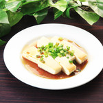 18. Tofu and green onion cold dish, 19. Edamame
