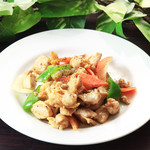 42. Stir-fried chicken with black pepper, 43. Chicken with sweet and sour sauce