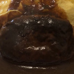 洋食の藤 - ハンバーグも大きい！