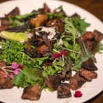 久遠の空 - 2018.5 フワとキクアブラ ミックスリーフ ナデシコの花