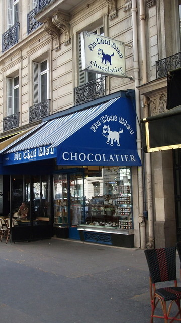 Au Chat Bleu Le Chat Bleu A Paris パリ チョコレート 食べログ