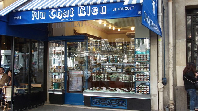 Au Chat Bleu Le Chat Bleu A Paris パリ チョコレート 食べログ