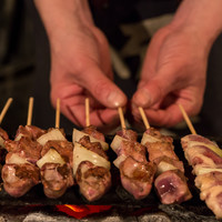 コスパ 2時間食べ放題付 お手軽本格焼き鳥食べ放題 全14品 2380円 1380円 焼き鳥 しゃぶしゃぶ もつ鍋 食べ放題 個室居酒屋 トリ一番 渋谷店 渋谷 居酒屋 食べログ