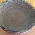まる - 超濃いそば湯(^_^)