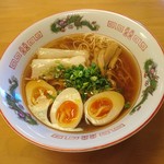 醤油ラーメン（750円）＋煮玉子 2018年5月