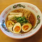 Shunsai - 醤油ラーメン（750円）＋煮玉子 2018年5月