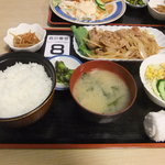 ひでちゃん鮨 - しょうがやき定食Ｍ　950円