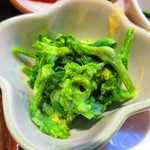 おいしい台所12カ月 - こごみのからししょう油和え