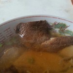 太陽食堂 - チャーシューの端っこ。