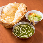 サグパニールカレーセット