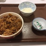 すき家 - 牛丼ミニととろろわさび