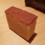 鮨 さかい - ⑭玉
      芝海老と大和芋で、ふっくら&しっとりの焼き上がり、穏やかな甘さが印象的です。