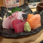 鉄板居酒屋OHANA - お造り五種盛