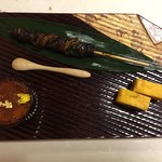 鰻はし本 - 前菜三種