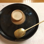 鰻はし本 - 鰻とコシアブラのかき揚げ 葉山椒と天豆のあん