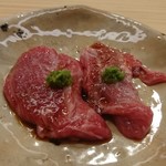 きざ㐂 - ナガスクジラの肉