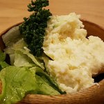 洋食屋さん ローズガーデン - 量が多いポテサラ