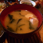 炭焼笑店 陽 - ☆お麩＆若布入りのお味噌汁(^_-)-☆☆