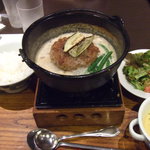 倉敷ハンバーグ - 白味噌スープハンバーグ・洋風セット