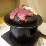 夢風景 - 和牛サーロインステーキの焼きしゃぶ