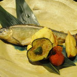 水匠 - 鮎の塩麹香草焼き