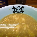 ラーメン二郎 - 豚汁はド真ん中ストレート的な流氷背脂醤二郎
