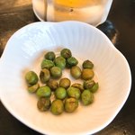 笑顔 - 【2018年04月】お通し、山椒効いてて旨し‼️