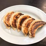 笑顔 - 【2018年04月】自家製餃子＠450円。