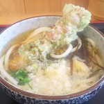 こちよ - かけうどん並300円 ちくわ天100円 