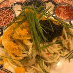 はらまさ - フォアグラ、キャビア、カラスミ、毛ガニ素麺