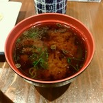 海鮮炉端　双六屋 - ランチの味噌汁