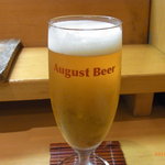 日本橋橘町　都寿司 - アウグスビール