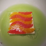 ヨーグルトと柑橘のデザート