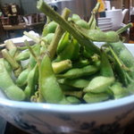 孝基亭 - 枝付き枝豆
